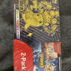 Surging Sparks 2-Pack Trainer Box and Booster Bundle