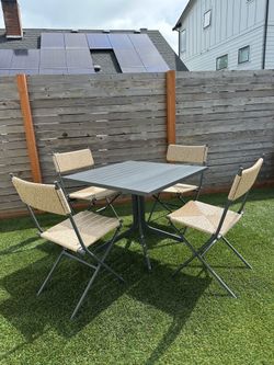 Outdoor Dining Set - Crate & Barrel