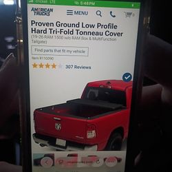 Tri Fold Hard Bed Cover