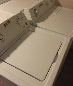 Roper washer and dryer set/ one year warranty/ delivery and installation are available