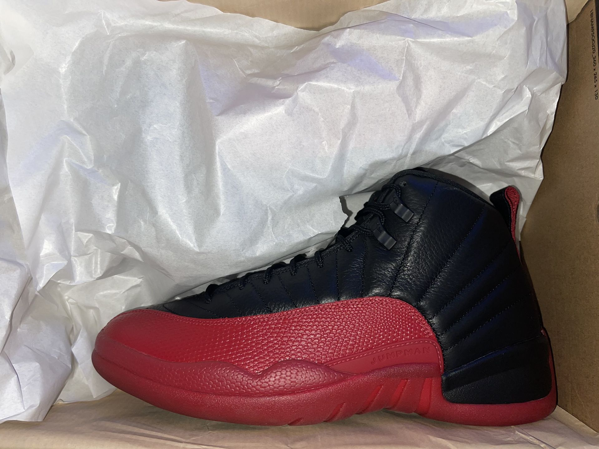 Ds Jordan 12 Flu Game Sz 11.5