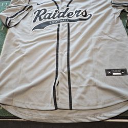 LV Raiders Baseball Jersey 