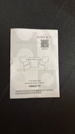 Patio furniture