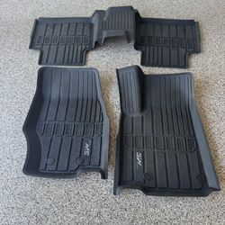 Front And Rear Floor Mats