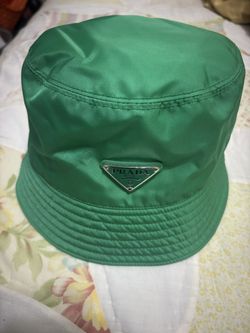 Authentic Green Prada Bucket Hat