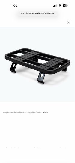 Thule Yepp Maxi Easyfit Adapter for bike rack