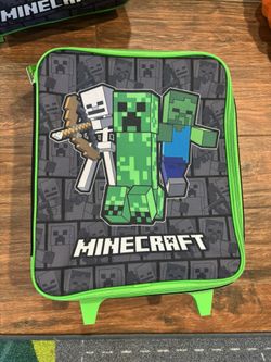 New Kids Minecraft wheeling suitcase
