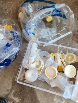 Breastfeeding pump parts