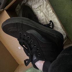 Black Vans High Tops 