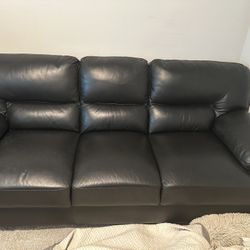 Leather Couch 