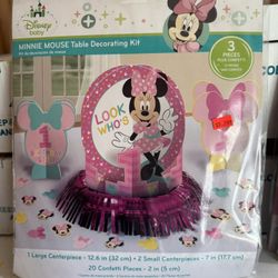 Minnie Mouse Table Center Piece