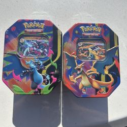 Pokemon Charizard X/Y Tins 