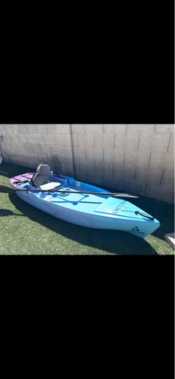 Ascend Sit-On-Top Kayak with Paddle