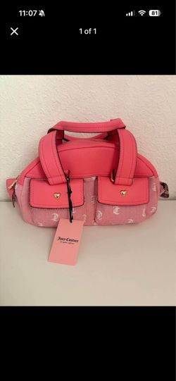 Juicy Couture Pink Bowling Bag