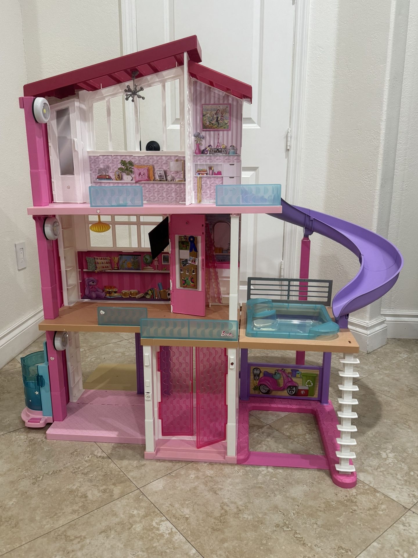 Barbie House With Toys