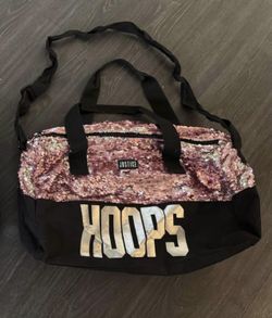 Like New Reversible Sparkling Sequin Justice Hoops Basketball Sports bag $20 