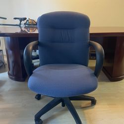 six chairs and table