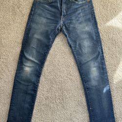 Levi's 511 blue denim jeans 31x32