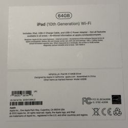 Apple iPad 11-inch Silver 64GB