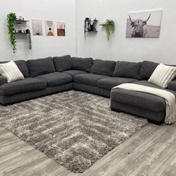 Gray Sectional Couch - Free Delivery