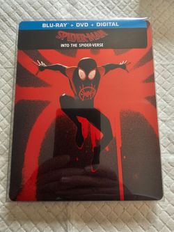 BLURAY SPIDERMAN INTO THE SPIDER-VERSE STEELBOOK