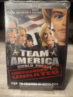 Team America World Police Special Collector's Edition DVD Uncensored Unrated