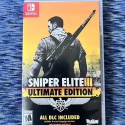 Sniper Elite 3 Ultimate Edition Nintendo Switch 