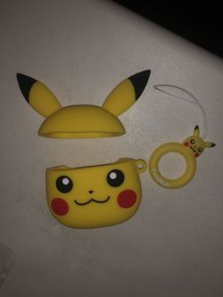 Airpod Silicone Pikachu Case New 