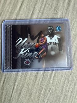 Bowman Chrome Tracy McGrady