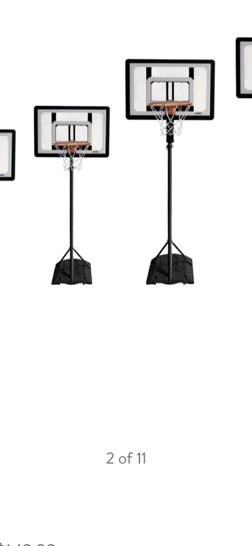 SKLZ pro Mini Hoop System 3.5ft -7ft