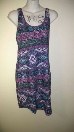 Tribe print dress