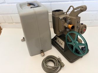Vintage DeJur 8mm Movie Projector, Model 750-B, Made in USA - Tested - See Video