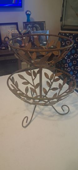 Wrought Iron Fruit Basket