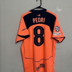 FC Barcelona 2025-26 3rd Pedri Jersey (Small Medium Large XL 2X)