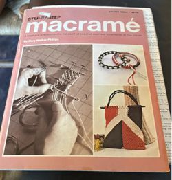 Step-By-Step Macramé Book by Mary Walker Phillips