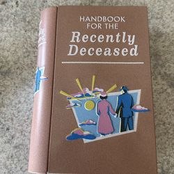 Handbook For The Recently Deceased Popcorn Tin