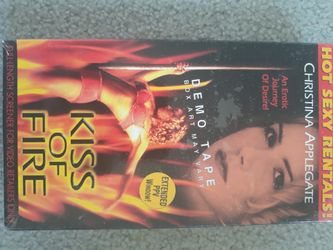 Kiss of Fire VHS