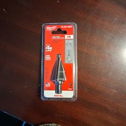 Milwaukee step bit#9