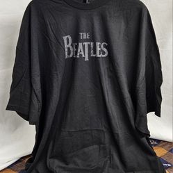 Men's The Beatles Sgt. Pepper's Lonely Hearts Club Band Apple Corps Black T-Shirt 5XL
