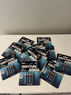 Brand New - ALL For $30 Rayovac AAA4