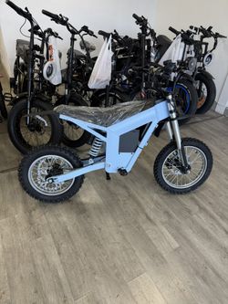 Tuttio Glacier Blue Electric Dirtbike