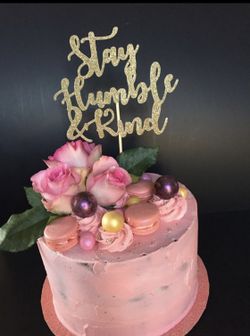 Personalized cake toppers