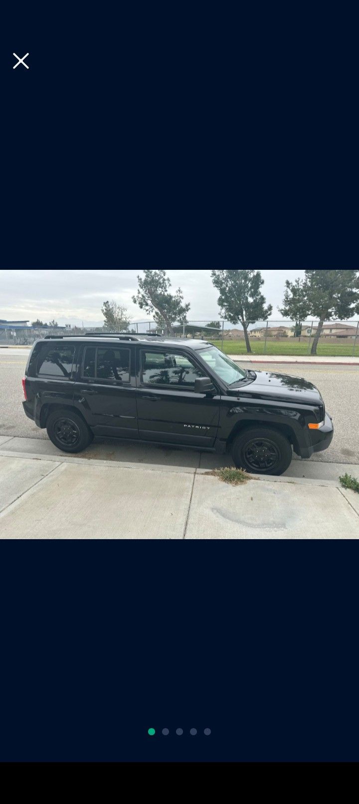 2016 JEEP PATRIOT BLACK ON BLACK