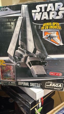Star wars sage vintage collection 3.75” 1:18 scale Super RARE IMPERIAL SHUTTLE Action Figure vehicle set space ship star cruiser Target Exclusive