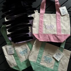 Mini Pastel Tote Bags