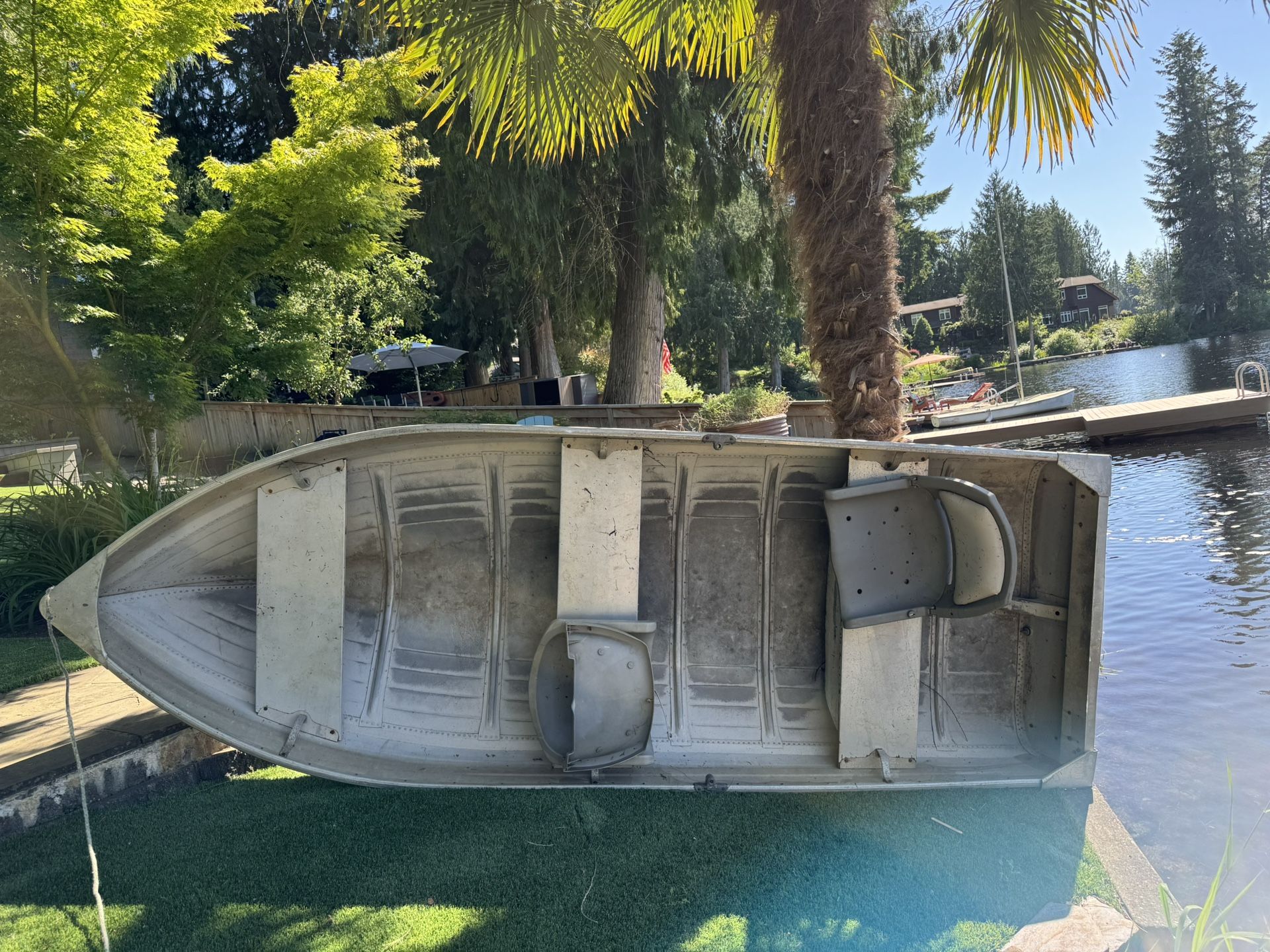 Metal Fishing Boat