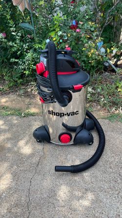 The Shop-Vac 12 Gallon 6.0 Peak HP Stainless Steel Wet/Dry Vacuum