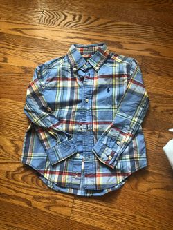 Kids button up Size 3 T Ralph Lauren Polo