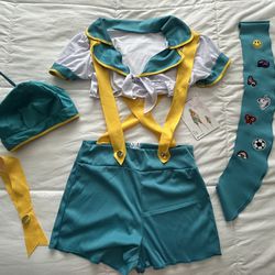 Women’s Scout Costume Sz. M