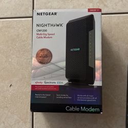 Netgear Nighthawk CM1200 Cable Modem | DOCSIS 3.1 | Multi-Gig Internet Like NEW